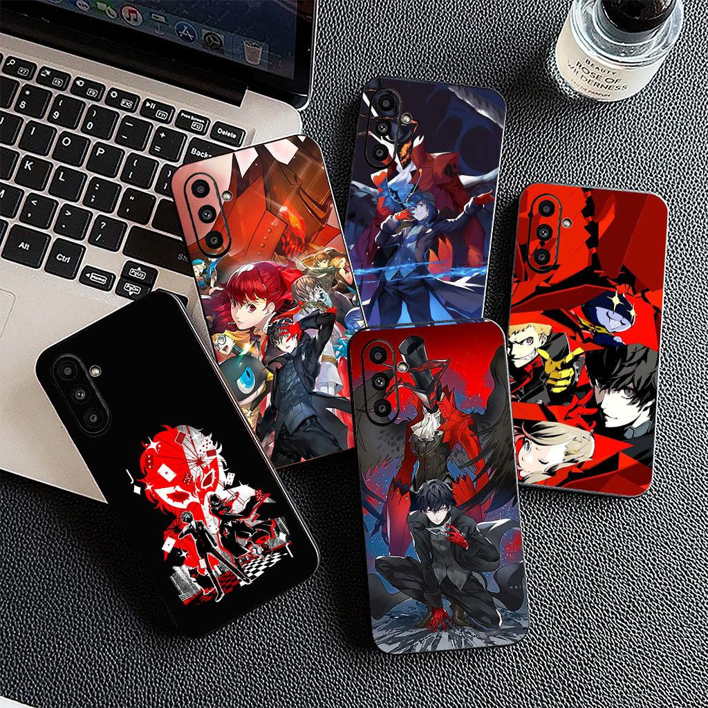 Soft Phone Cover for Xiaomi Redmi Note 13 14 ProPlus A4 A3 Pro Plus 13C Pro+ Note13 Note14 Case Game P-Personas Poster P5s 5