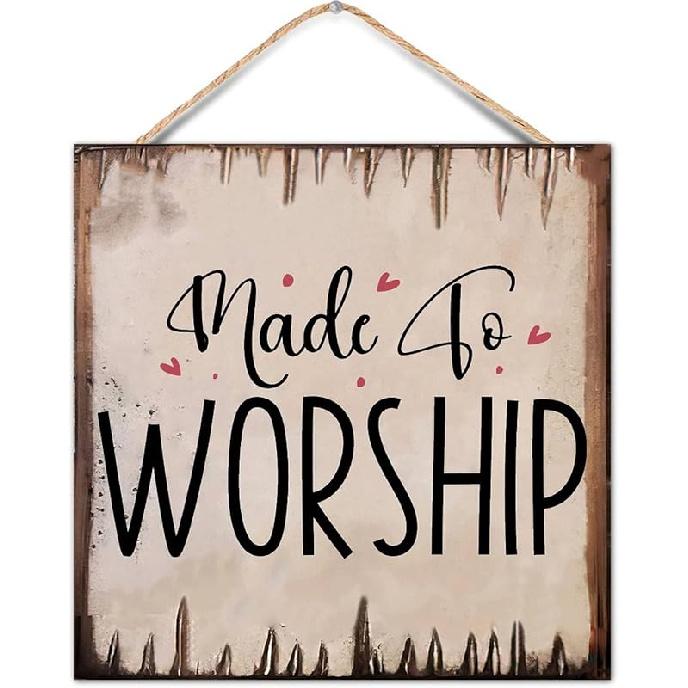 

12x12in Wood Sign Christian Saying Let Everything That Has Breath Praise the Lord Psalm 150:6 Rustic Chic Bible Verse Wall Hanging Wooden Plaque for 12x12in