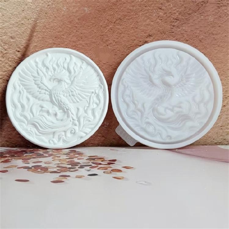 Craft Wall Hanings Mold Decorative Molds Wall Decors Resin Moldphoenixes Resin Mold Silicone For Diy Home Decorswall Art