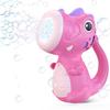 Dino Bubble Wand for Kids Birthday Gifts Musical & Light Up Fun Bubble Gun Blower Outdoor Dinosaur Toys Bubble Machine