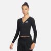 Yoga Full-Zip Slim-Fit Long-Sleeve Top FD2377-010