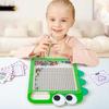 Double-Sided Magnetic Wooden Puzzle Board - Animals, People, Letters & Scenes