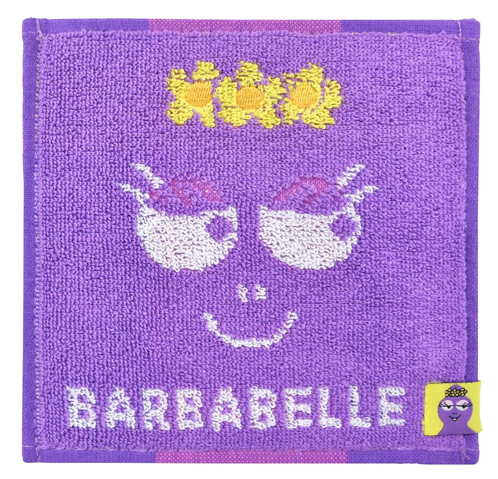 Marushin Mini Towel Barbapapa BellFace 5525001600 15 x 15cm Approx.