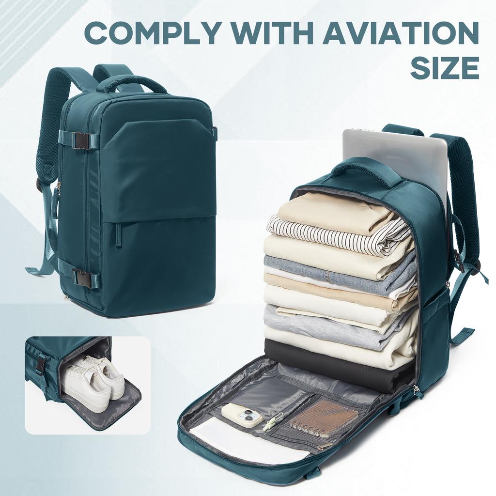 Men's Work Backpack, Hand Luggage Aircraft Laptop Rucksack Women Men, Carry On Luggage Rucksack, Cabin Mochila viaje,School Bag