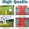 50 Pcs/Pack Professional  Golf Supplies New Golf Practice Products Golf Accessories Golf Limit Nail Plastic Ball Holder