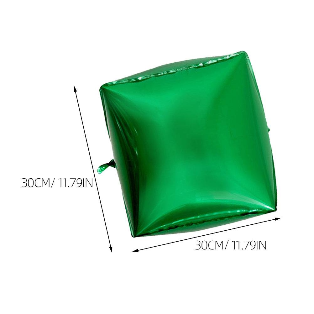 

5Pcs 24Inch Square White Aluminum Film Balloon Foil Balloons for Birthday Wedding Festival Kids Party Decoration Photo other зелёный