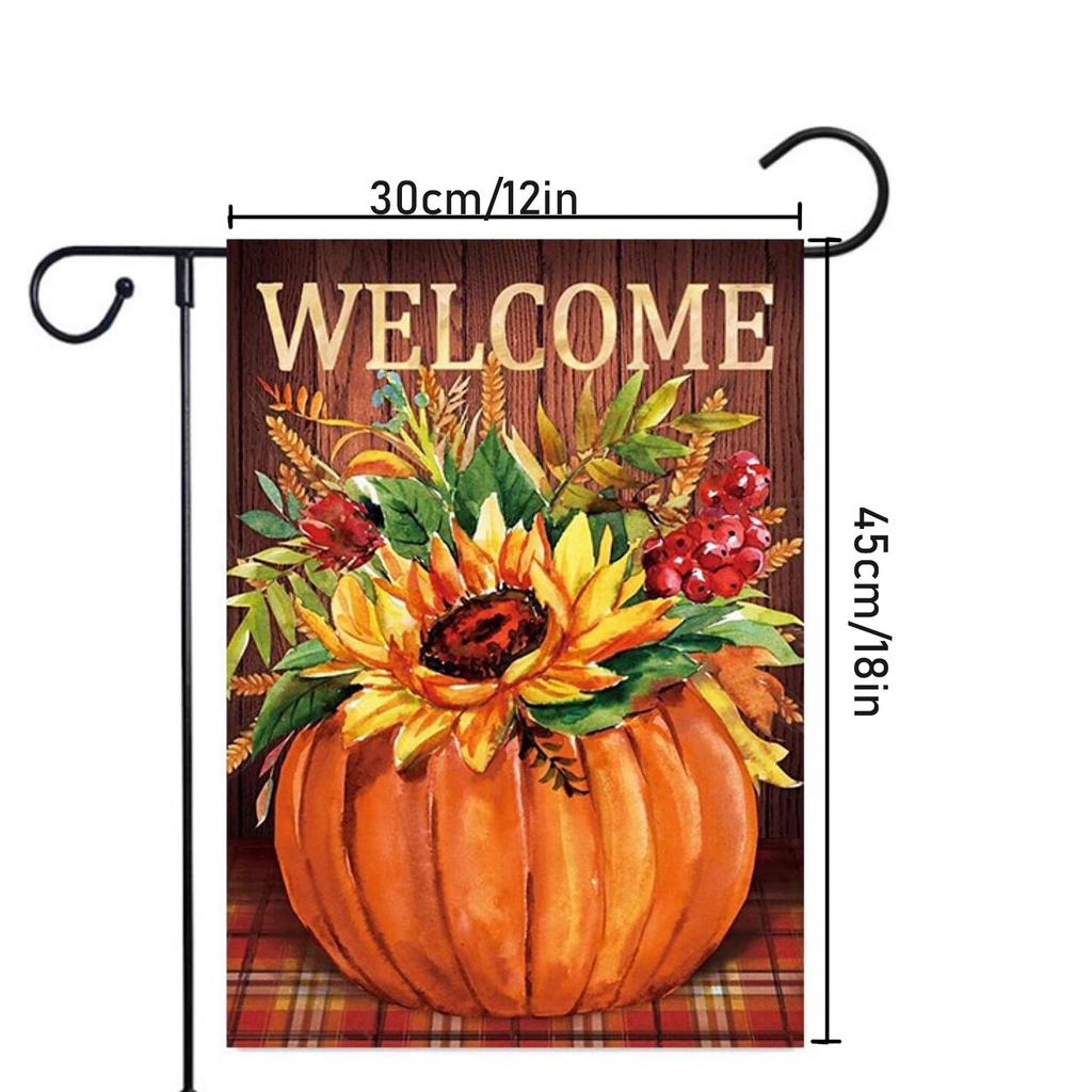 Ahornblatt Sonnenblume Garten Gartenflagge