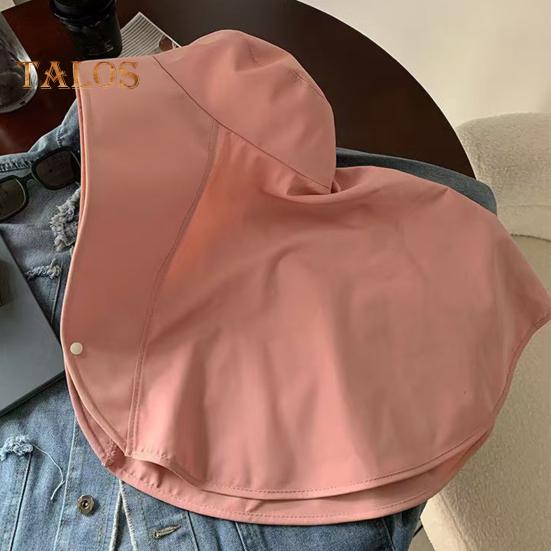 Women Sun Protection Hat Wide Brim Shawl Sun Hat with Neck Flap Outdoor Fishing Visor Hat Summer Beach Buckle Hat for Hiking