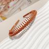Modisches, gedrehtes Kreuz-Stirnband aus Kunststoff für Frauen und Mädchen mit Zähnen, rutschfest, flexibel, Gesichtswasch-Haar-Styling-Zubehör, neu