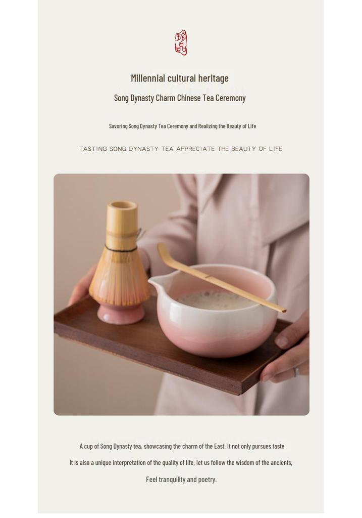 Japanese Matcha Tea Set: Bowl, Whisk, Stirring Brush & Accessories for Tea Ceremony