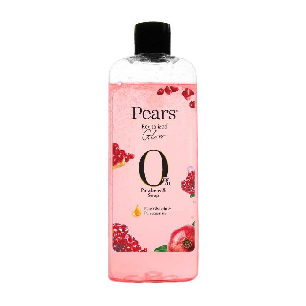 Ifusion - Health & Beauty Unisex Pears 98% Pure Glycerin Revitalized Glow Body Wash With Pomegranate And 0% Parabens & Soap For A Revitalized Glow, 250Ml