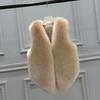 New imitation fur plush rabbit fur slim fur slim shoulder vest short imitation fur vest