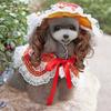 Dog Cape British Elegant Trench Coat Four Seasons Can Wear Cross-dressing Shawl Handsome Cute Pet Clothes