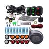 ATV UTV Turn Signal LED Light Kit with Horn Turn Signal Headlight Flasher Relays