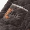 Thickened Fleece-Lined Classic Lapel Fashionable Long-Sleeve Pajamas for, Loungewear, Sleepwear