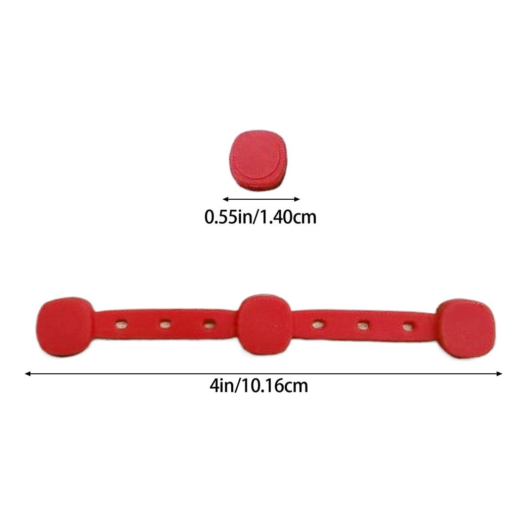 2 Sets of Silicone Magnetic Buckles Suitable for Air Fryer To Secure Disposable Liners and Prevent Accidental Openings