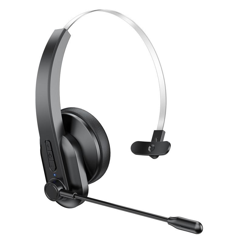 Bluetooth Wireless Headset for Customer Service, Truck Drivers, and Aviation