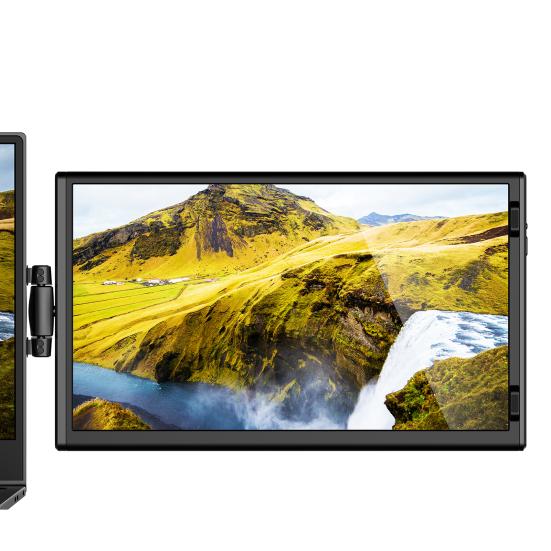 14,1-tommers bærbar utvidelsesskjerm FHD IPS HDMI-kompatibel Type-C 3.1 Justerbar datamaskin bærbar datamaskin telefon utvidelsesskjerm