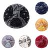 Bohemian Cashew Flower Headscarf Summer Warmth Satin Headgear For Women