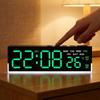 Mood Light Electronic Clock 12/24H Display Bedside Clock LED Digital Alarm Clock  Bedroom Use
