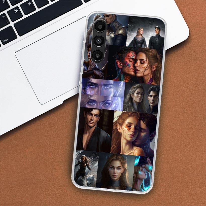 A Court Of Mist And Fury Phone Case For Samsung Galaxy A02S A12 A22 A32 A42 A52 A72 A51 A50S A71 A41 A31 A21S A70S A40 A30S A20E