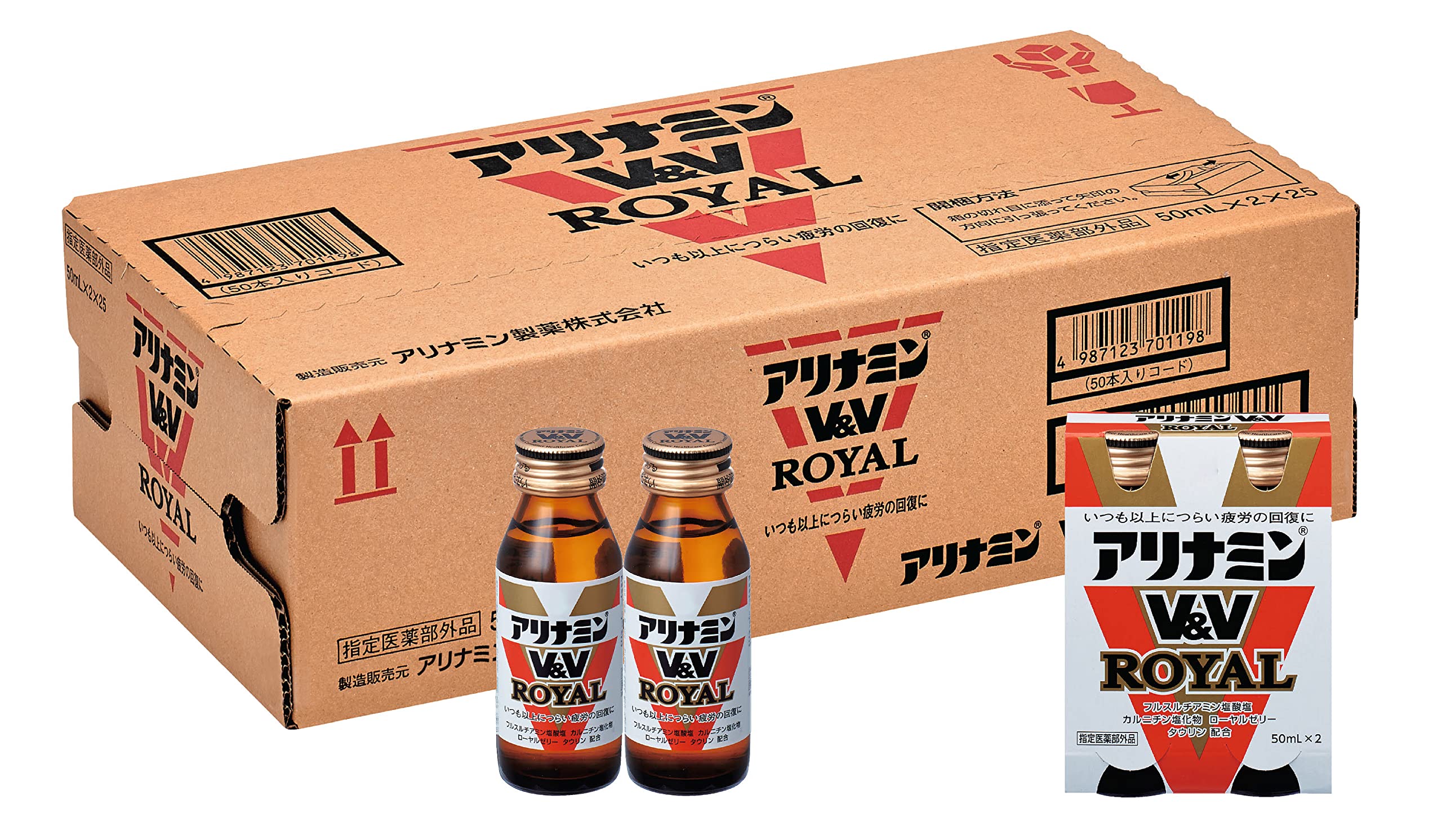 

Alinamin Royal 50ml x 50 bottles V&V (case) [designated quasi-drug]