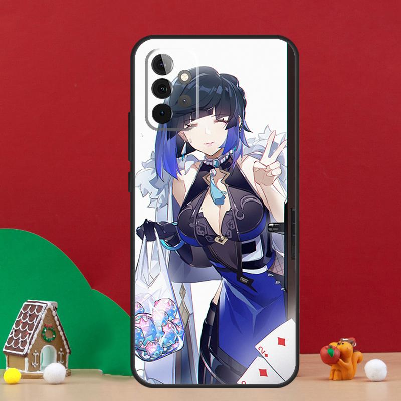 Yelan Genshin Impact Case For Samsung Galaxy A55 A52 A32 A12 A33 A06 A16 A26 A36 A56 A15 A53 A13 A34 A54 A14 A17