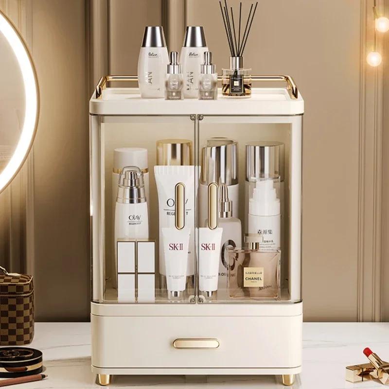 Storage Box Cosmetics Desktop Large Capacity Makeup Brush Dust Rack Premium Skin Care Product Storage Box