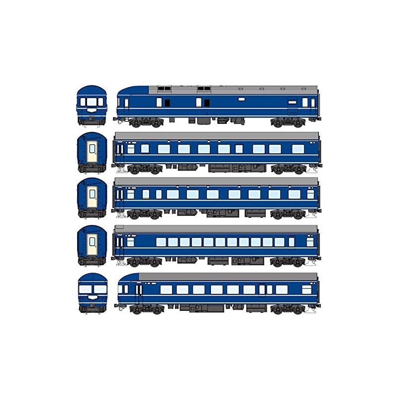 

TW20S-001 20 series Tonosama Asakaze basic 5-car set