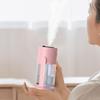 Bedroom Humidifier Colorful Light Quiet Humidifier Plastic Texture Portable Humidifier Suitable for Car and Living Space