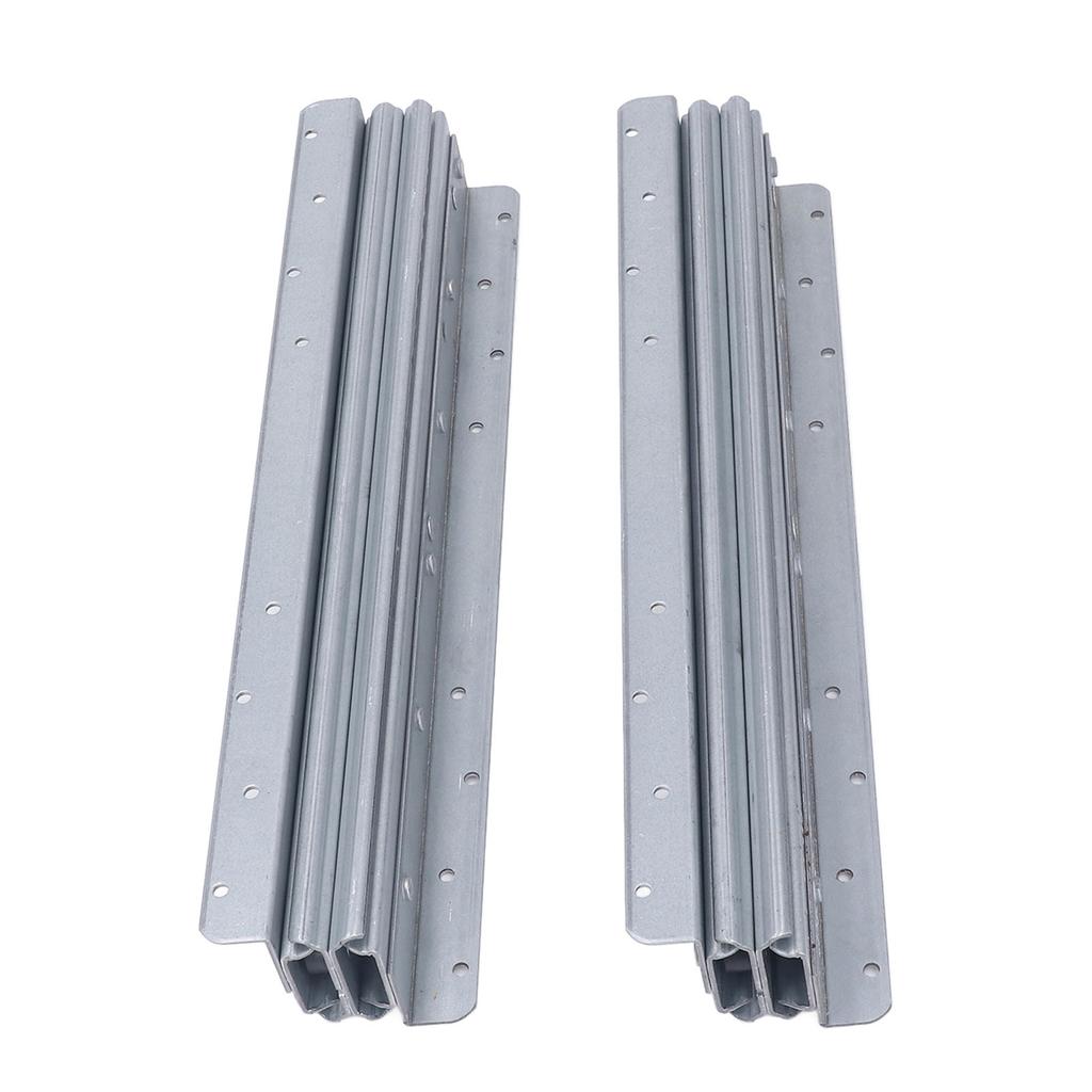 32 Inch Cabinet Concealed Runner Glide 800 to 1850mm Stair Bottom Cabinet Heavy Duty Thickened 3 Section Pullout Rail