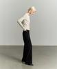 RE RHEE Pintucked Straight Leg Pants