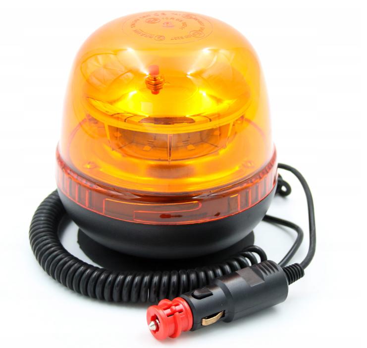 Lampa Ostrzegawcza Kogut Led Na Magnes 12/24V