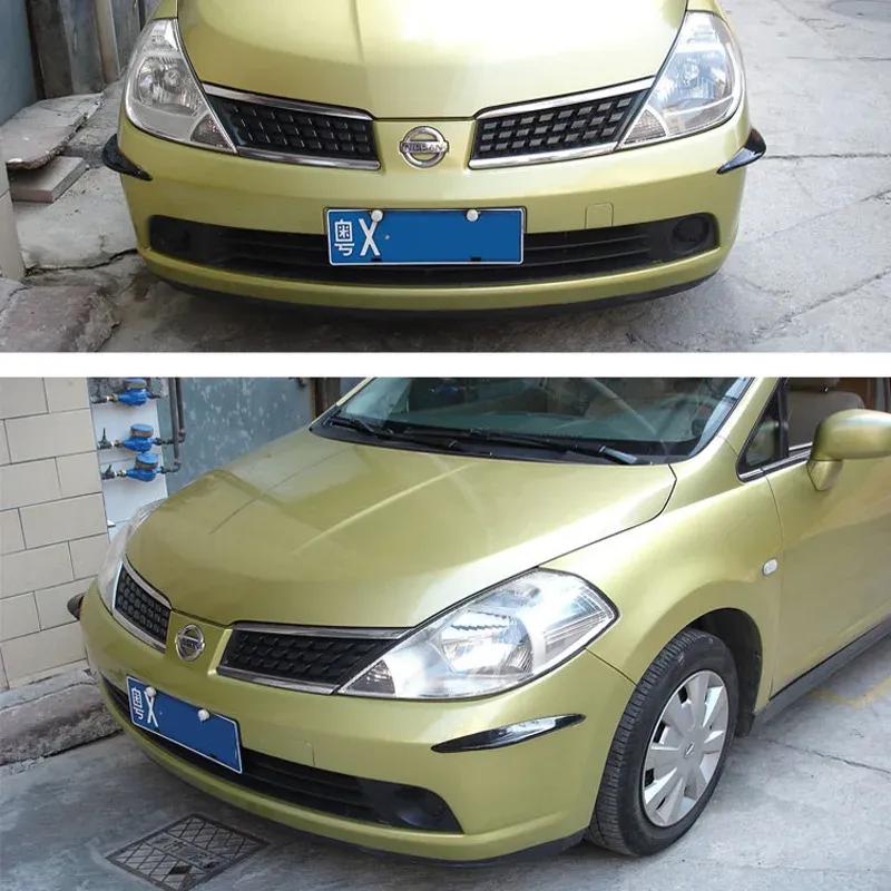 2PCS Universal Front Rear Bumper Corner Protector Guard Car Anti-collision Protection Decoration Strip Car Protect Accessories