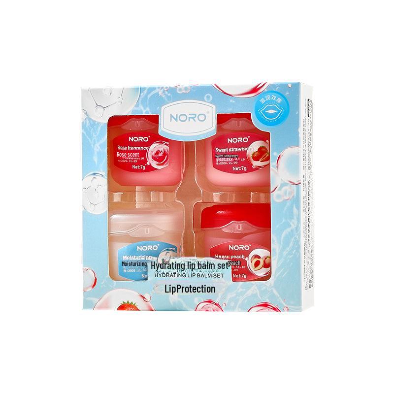 

Набор бальзамов и увлажняющих масок для губ NORO для мужчин и женщин