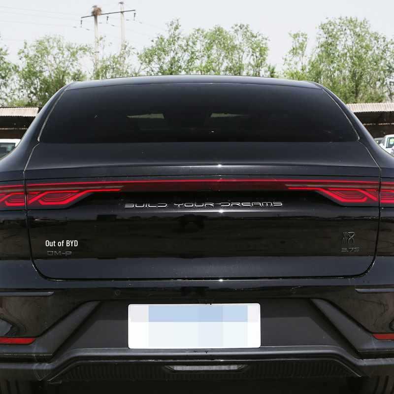 BYD Han Rear Emblem Sticker for EV DMI 3.7S Blacked-Out Warrior Trunk Modification
