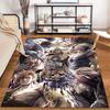 "Anime-Inspired Carpet with Fantasy Characters and Vibrant Design" Suitable for Use As an Anti-slip for Living Room Bedroom Sofas