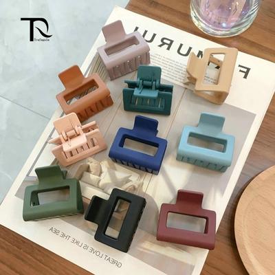 TrafagaLa Women Hair Clip Claws 2022 New Solid Sweet Hairpins Barrette Crab Hair Clips Headwear for Girls Hair Accessories