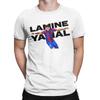Lamine Yamal Vintage Football Graphic T Shirt Y2k Oversized Unisex Crewneck Short Sleeve Casual Birthday Gift Streetwear Fan Tee