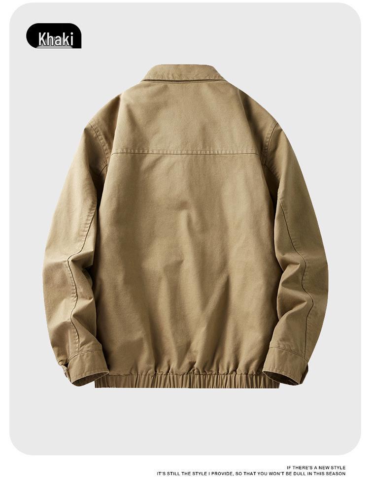 2025 Men's Windproof, Wear-Resistant, Breathable Spring & Autumn Jacket - Durable, Trendy, Versatile Design.
