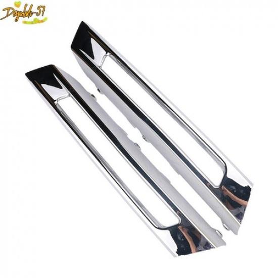 2Pcs Fit For W166 ML250 ML350 Front Left+Right Side Fog Light Cover Trim Molding