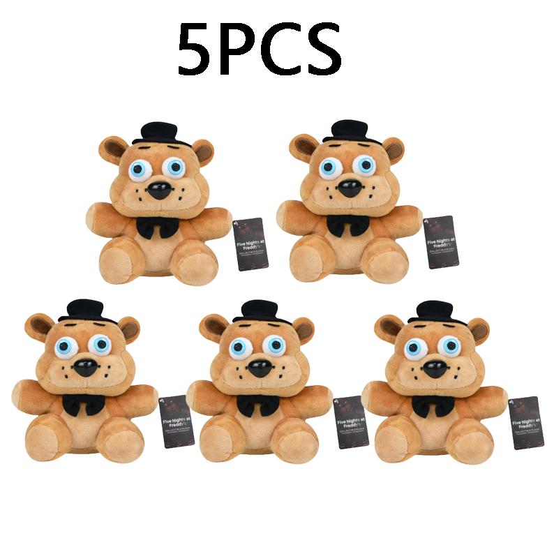 Five Night At Freddy Fnaf Cute Plush Toys Doll Bonnie Bear Foxy Cartoon Stuffed Dolls Freddy Toys For Children Fans Gifts