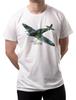 RAF Supermarine Spitfire Fighter TShirt 100 Cotton ONeck Summer Short Sleeve Casual Mens Tshirt Size S3XL