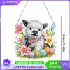 Easter Egg Sheep Diamond Art Hanging Pendant Diamond Painting Home Decor 5D DIY Diamond Painting Dots Pendant for Wall Decor