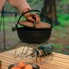 Portable Stainless Steel Mini BBQ Grill & Stove Stand