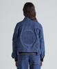AVIREX L S EMBOSSING DENIM JACKET Denim Jacket Women's F 432 Used 783-5152603