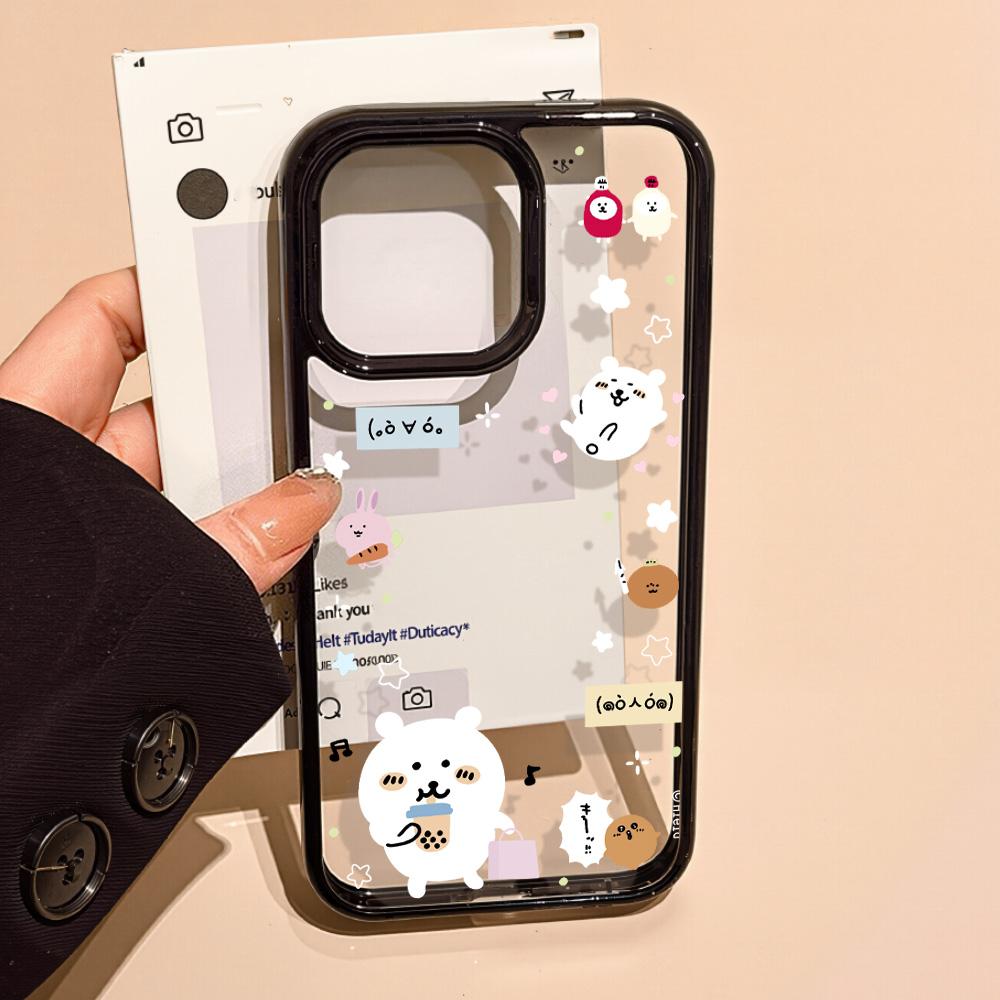 Custodia in Acrilico per Telefono per iPhone 11 12 13 14 Pro 12 14 16 Pro Max per Samsung A16 A36 A56 S24 FE Custodia per Telefono Cellulare Anti-caduta Verniciata di Alta Qualità