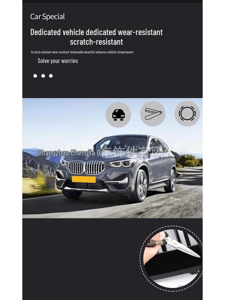 Kompatibel BMW Neuer X1 F48 Doppellinien-Dreifarben-Nierengrill Frontlufteinlass-Modifikationsgitter