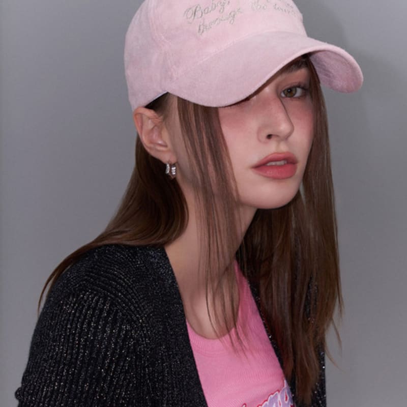 

ENTRE REVES BABY CAN YOU SEE - BALL CAP PINK