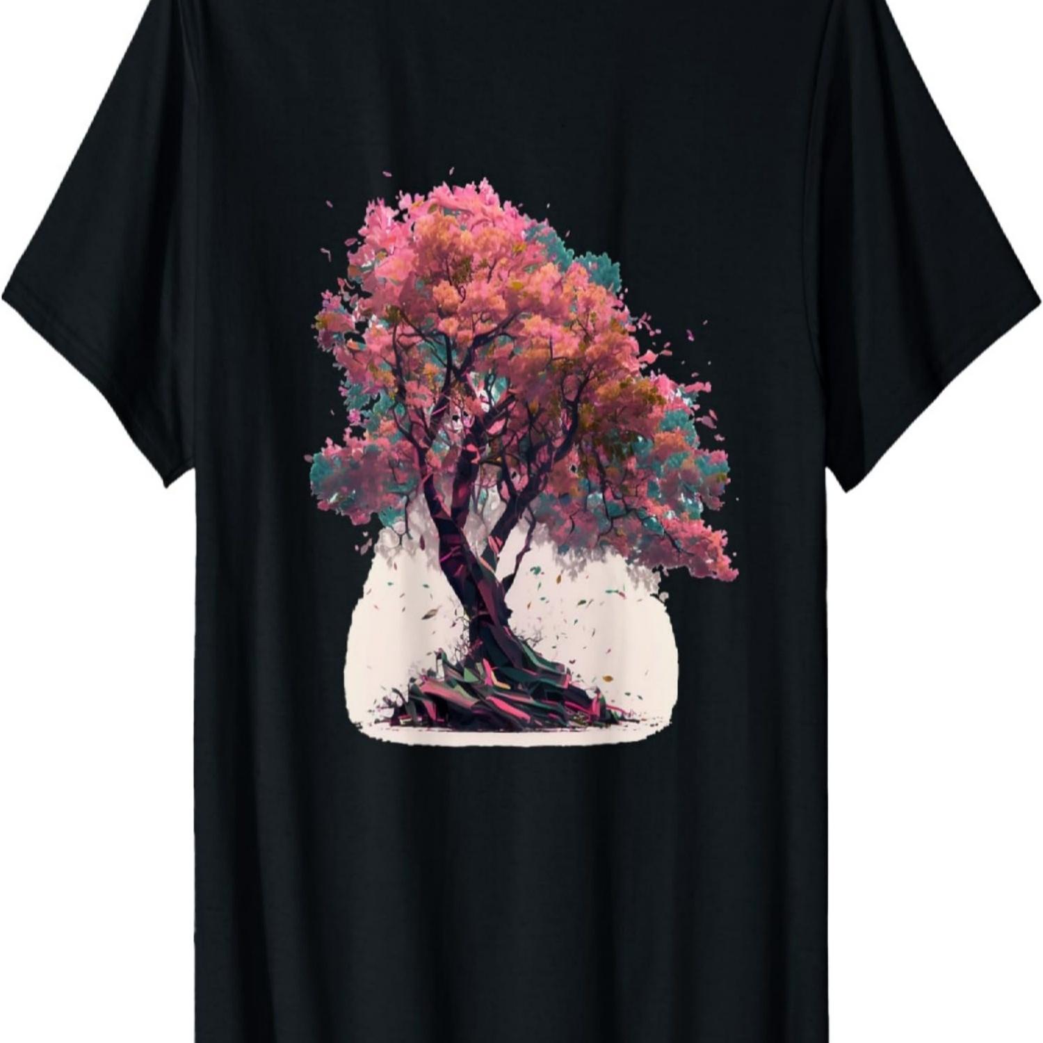 japan blossom cherry vintage T-Shirt S чёрный
